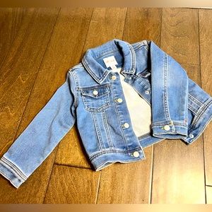 Toddler girl denim jacket